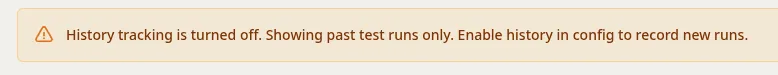 History Enable Modal