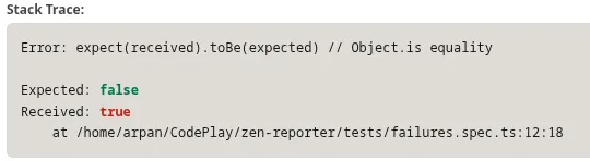 Stack Trace